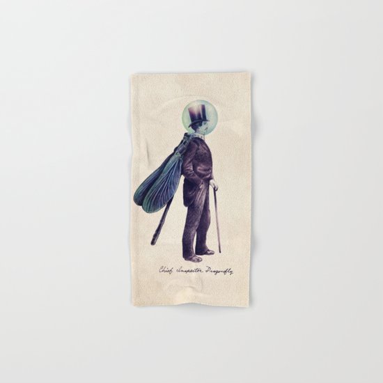 Inspector Dragonfly Hand & Bath Towel