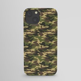 Army Fatigue Camo iPhone Case