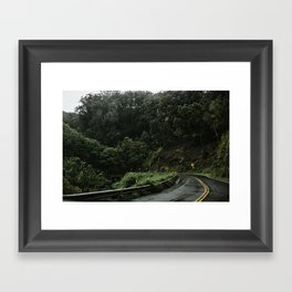 Road to Hana Framed Art Print