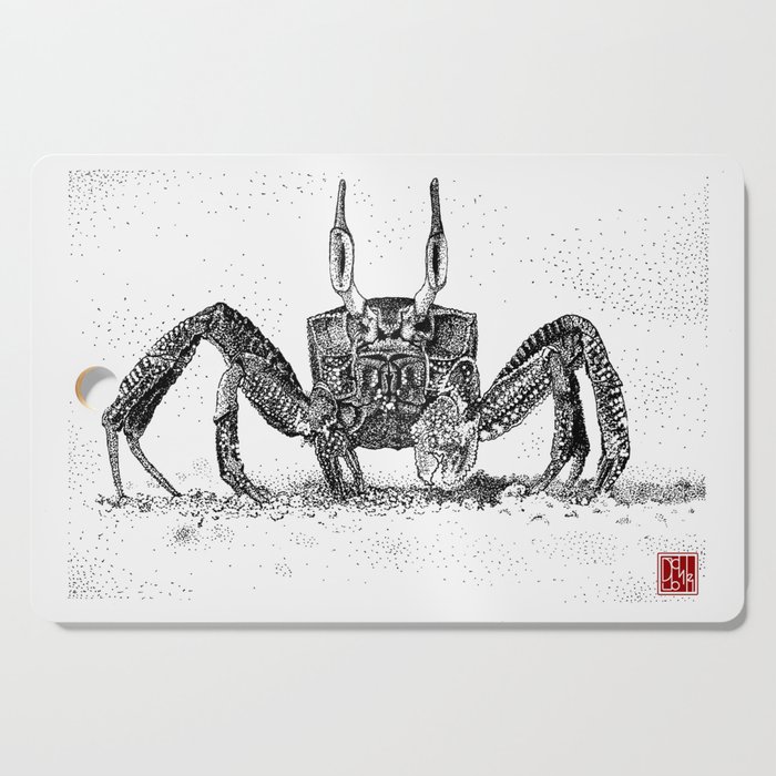 Ghost Crab Cutting Board