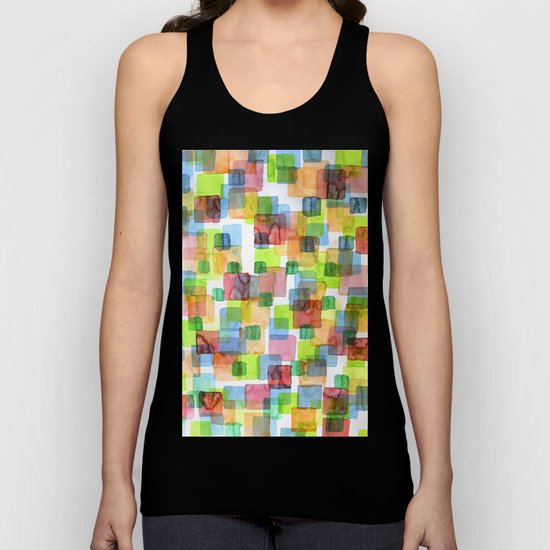 Square Dance Unisex Tank Top