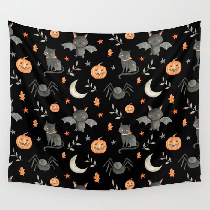 HALLOWEEN PARTY Wall Tapestry