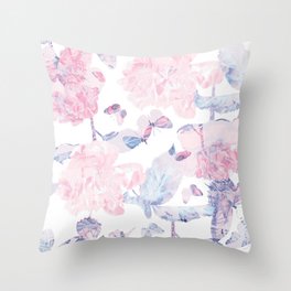 Dorothy's Roses Throw Pillow