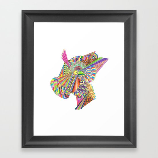 free your mind Framed Art Print