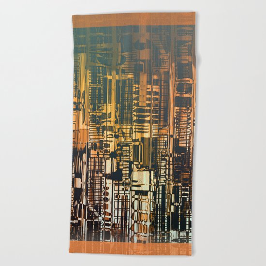 Density / Urban 28-08-16 Beach Towel