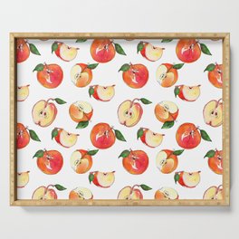 Apples-sliced Serving Tray
