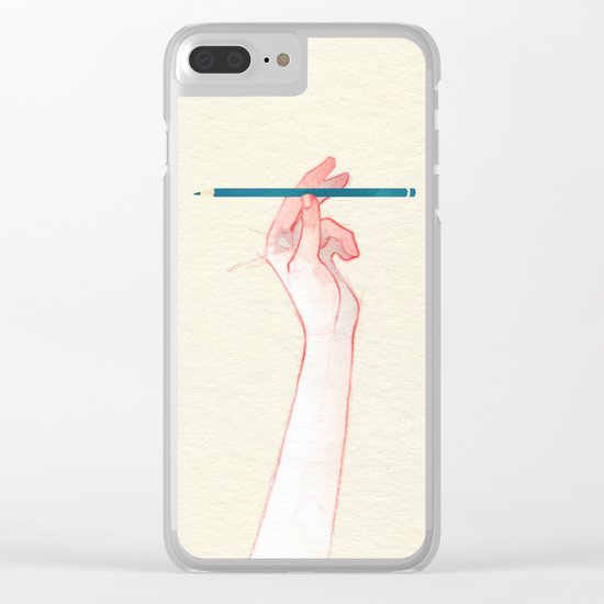 Cobalt Turquoise 9201-153*** Clear iPhone Case