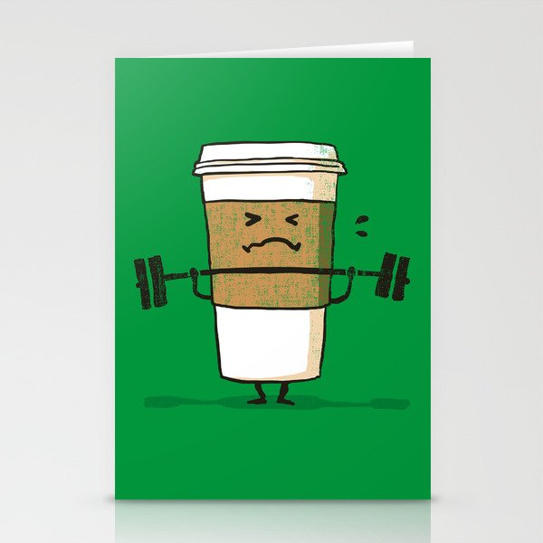 Strong Coffee Stationery Cards