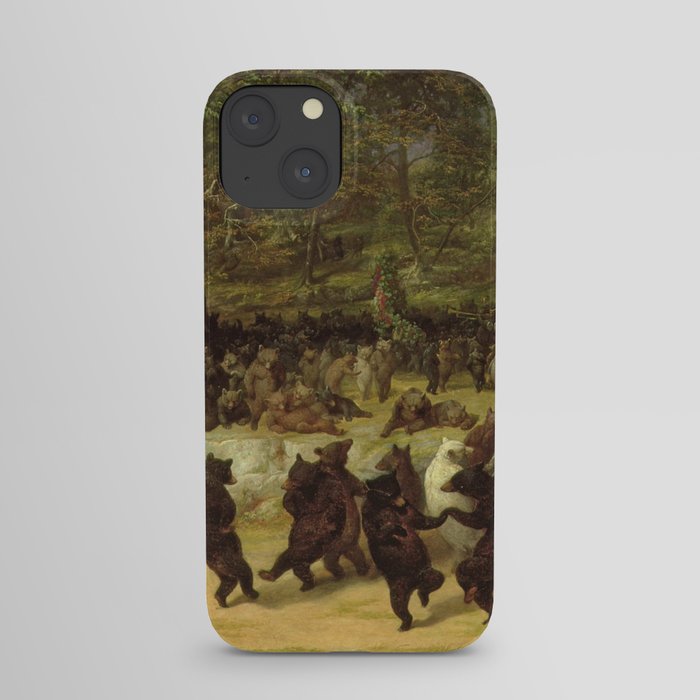 The Bear Dance Painting - William Holbrook Beard iPhone Case