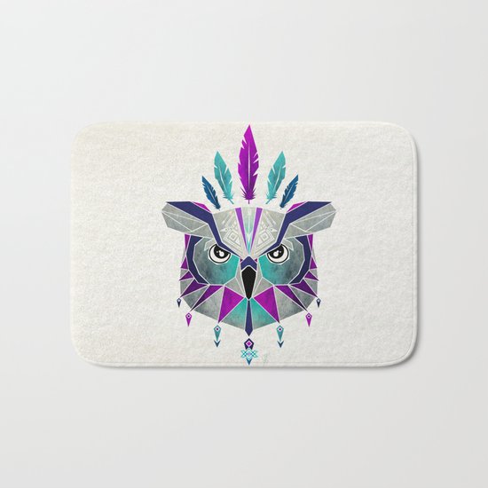 owl king Bath Mat