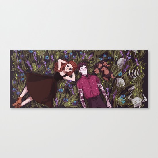 Hades' Holiday Canvas Print
