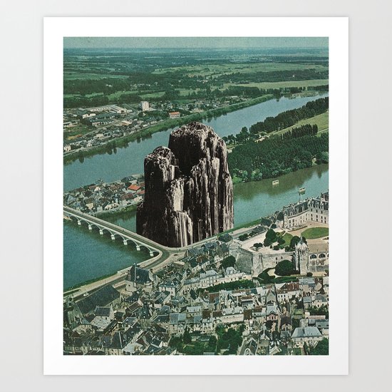 crystal palatial Art Print