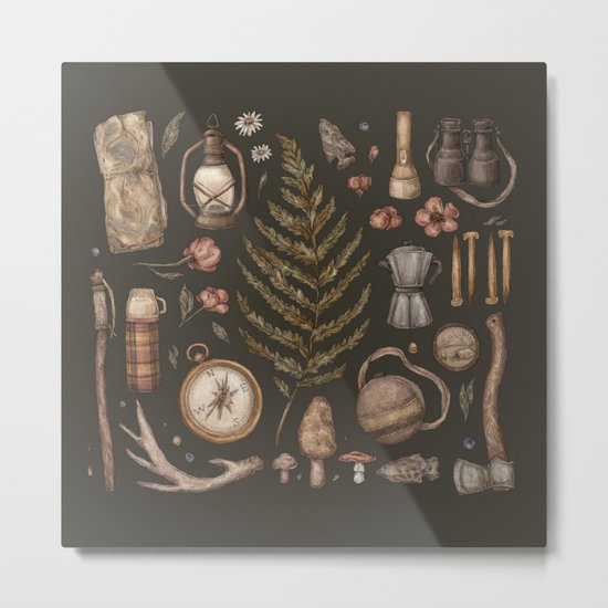 Wander Metal Print