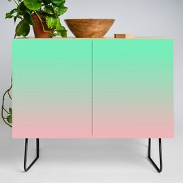 OMBRE TURQUOISE PINK MERMAID COLOR  Credenza
