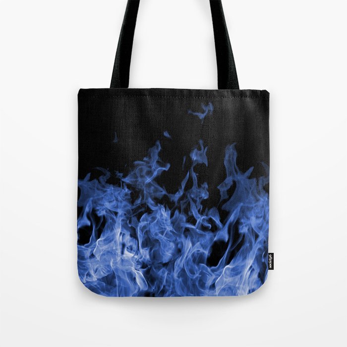 Blue Flame Tote Bag