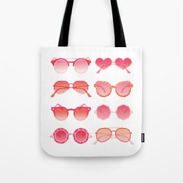 Sunglasses Collection – Pink Ombré Palette Tote Bag