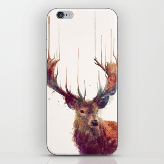 Red Deer // Stag iPhone & iPod Skin