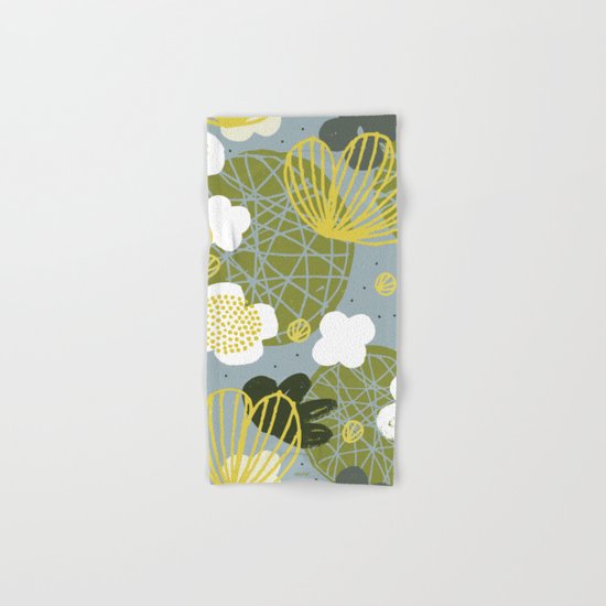 Kokedama Garden by Friztin Hand & Bath Towel