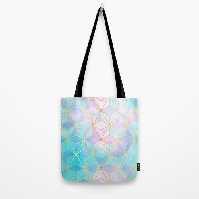 Geometric iridescent bag sale