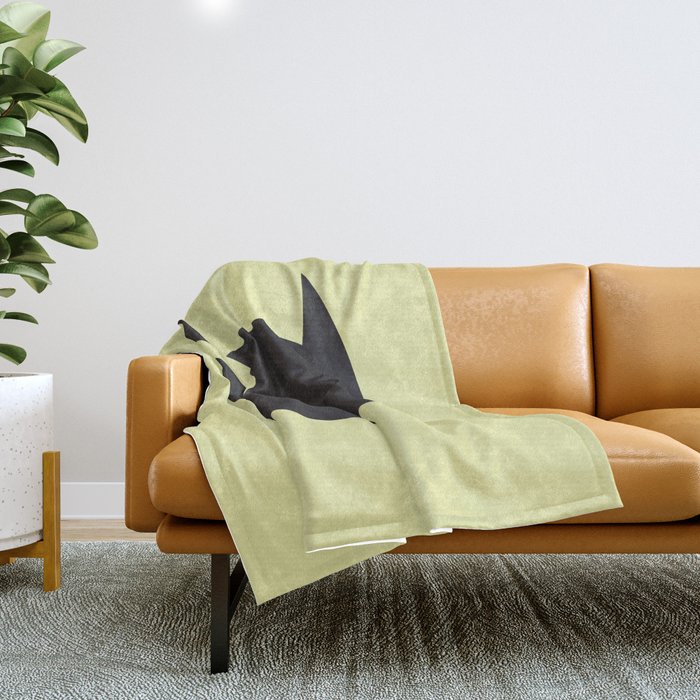 The pencil trick Throw Blanket