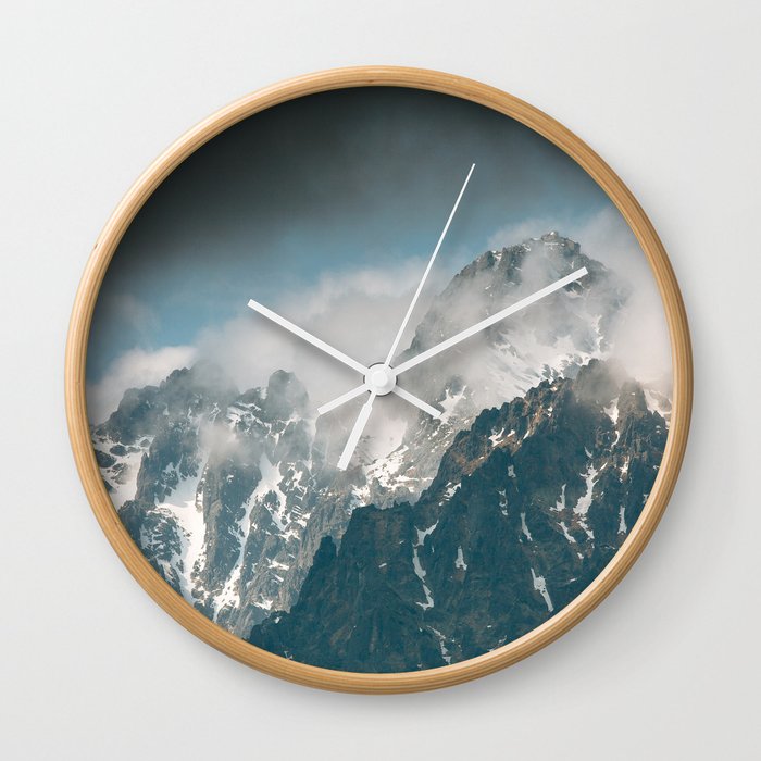 Tatra mountains Wall Clock