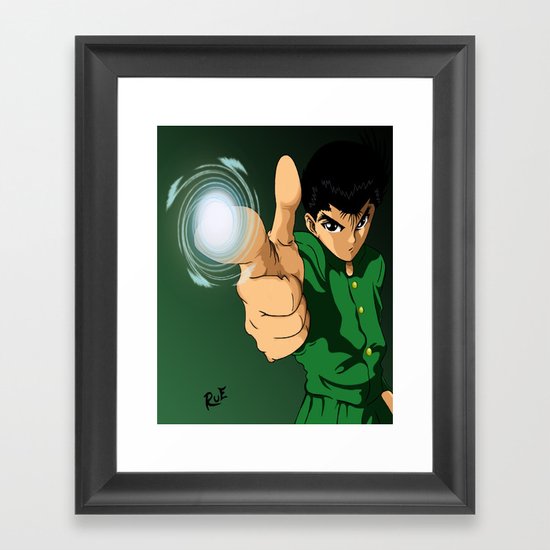 Yusuke Urameshi Framed Art Print