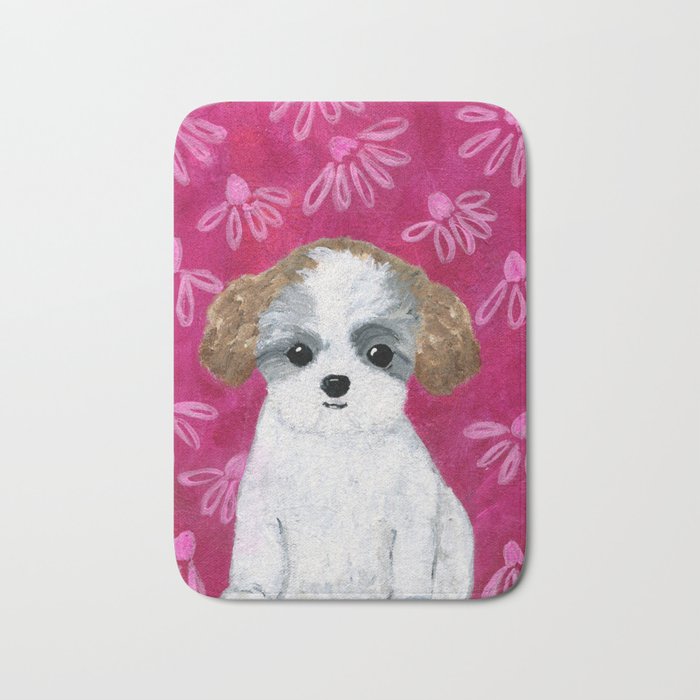Puppy Painting Bichon Shih Tzu Teddy Bear Puppy Dog Art Kid S