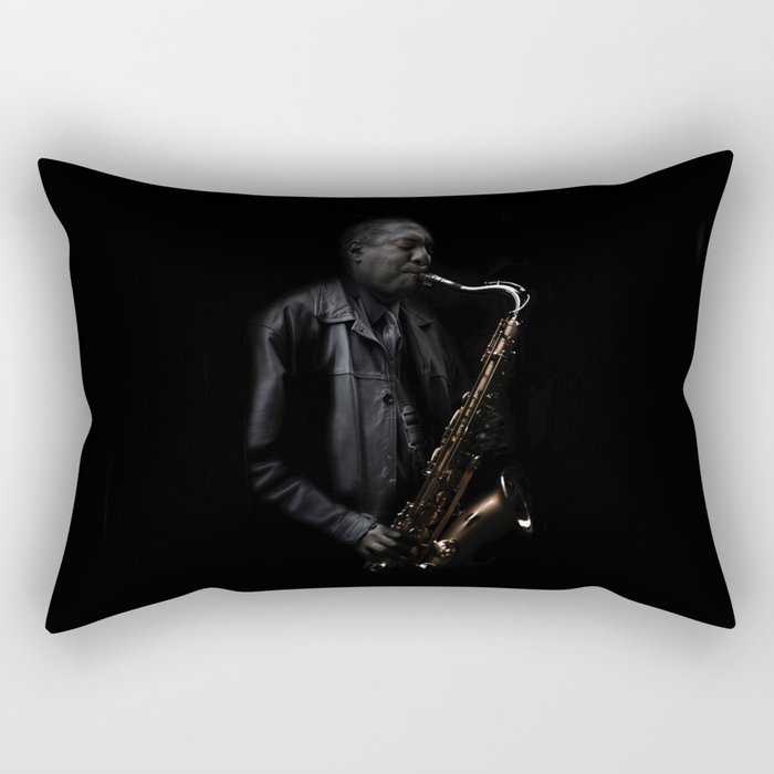 All that Jazz Rectangular Pillow