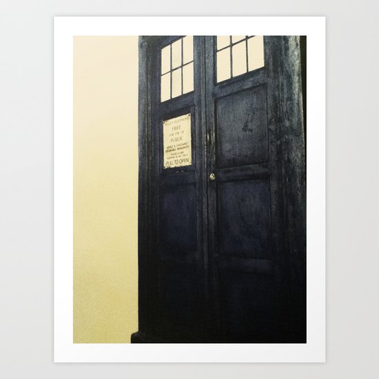 Doctor Who: Time and Relative Dimension in Space Art Print