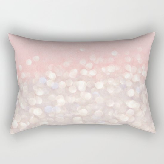 Pink Glitz Rectangular Pillow