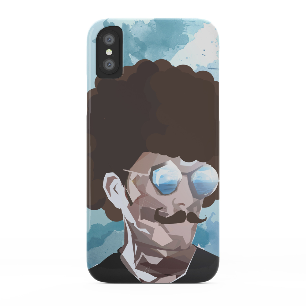 Wildfro With A Cool Mustache Phone Case by doubell