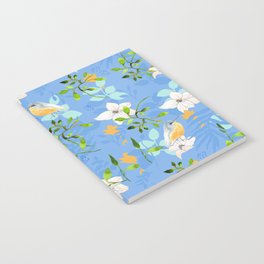 Bird & Floral Notebook