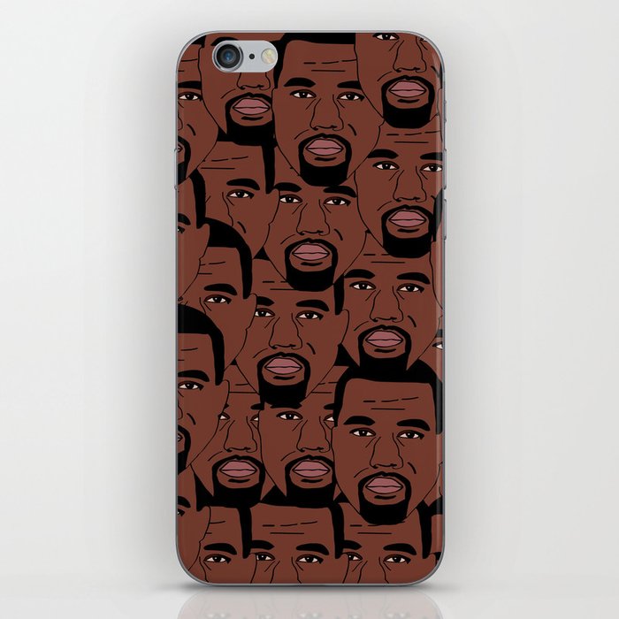 KanyeWest Faces iPhone Skin