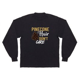 Pinecone Pine Cones Tree Wreath Long Sleeve T-shirt