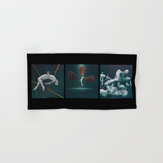 Humans In The Information Age Hand & Bath Towel