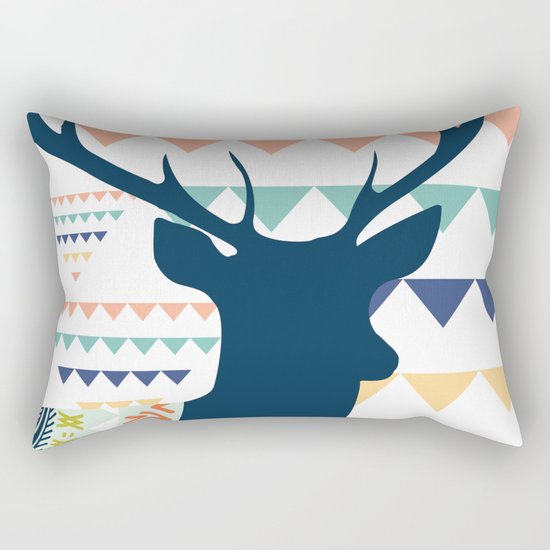 Wild at Heart I Rectangular Pillow