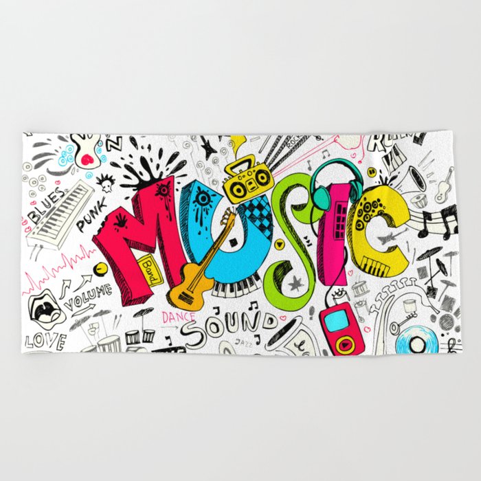 Society6 shop beach towels