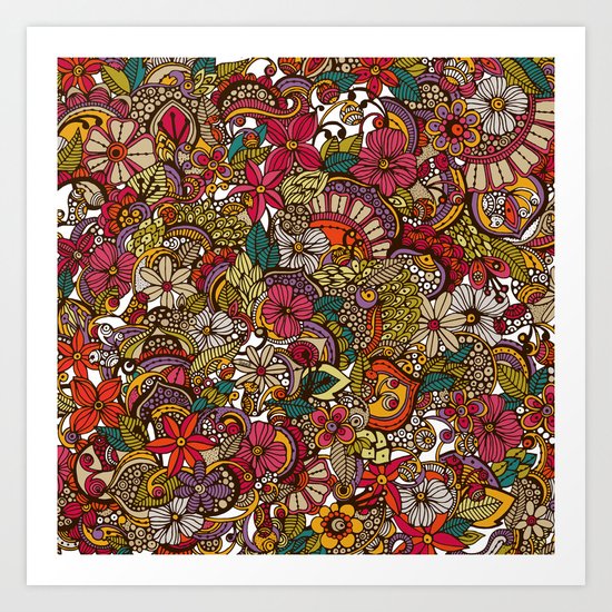 I spy... in colors Art Print