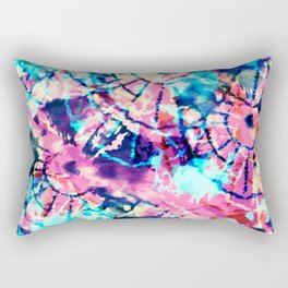 Colorful Tie Dye Rectangular Pillow