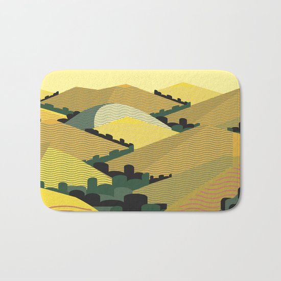 California Hills Bath Mat