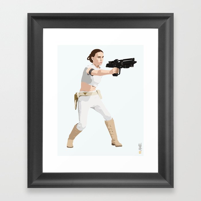 star wars framed art