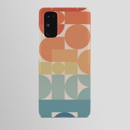 Retro Geometric Abstract Art 70s 1 Android Case