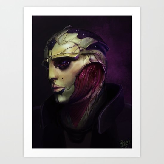 Mass Effect: Thane Krios Art Print