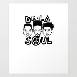 De La Soul 2 Art Print