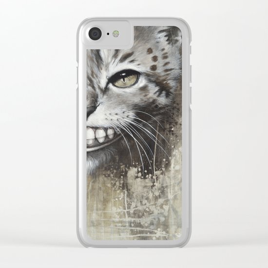 Le chat Clear iPhone Case
