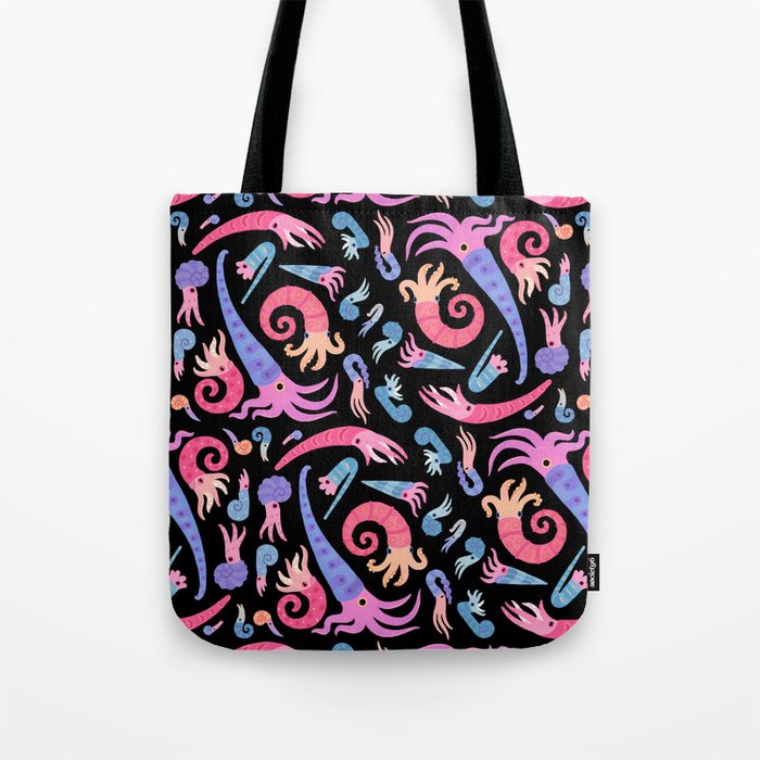 Ancient cephalopods Tote Bag