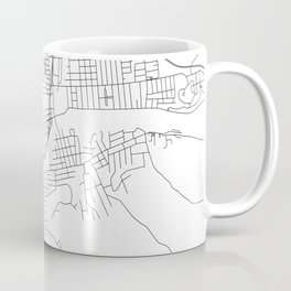 Binghamton New York Minimalist Map Coffee Mug