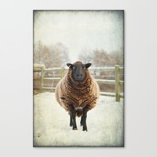 Zombie sheep Canvas Print