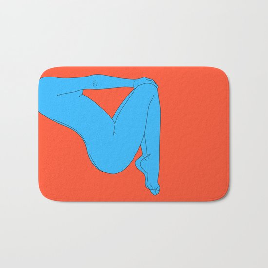 Body Language Bath Mat