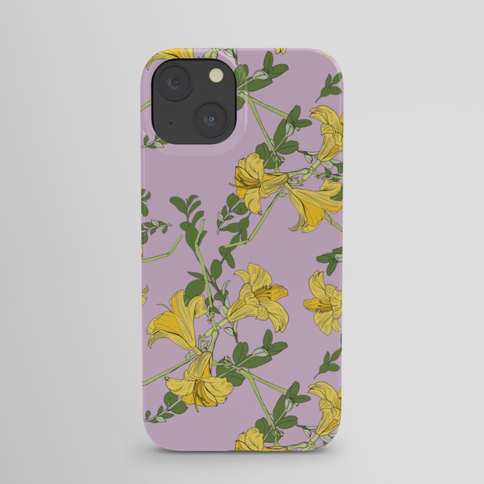 Yellow Flower Dreams iPhone Case